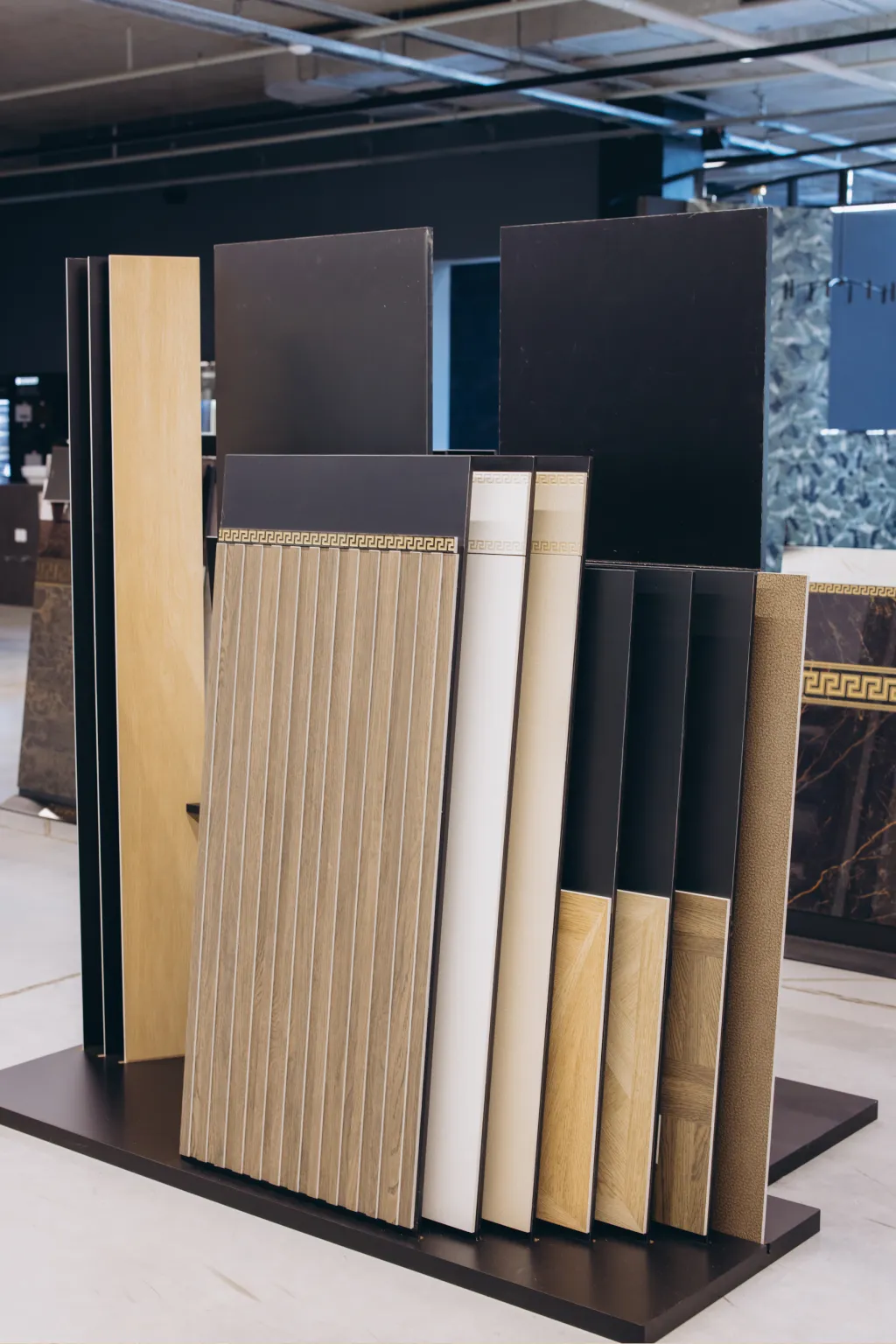 Wood Slat Panel Detail