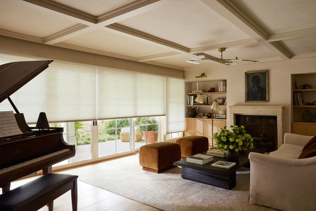 Energy-efficient window shades to keep homes cool & stylish.